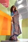 Silkina By Kreshva Satin Kashmiri Prints Saree Wholesale Market Surat